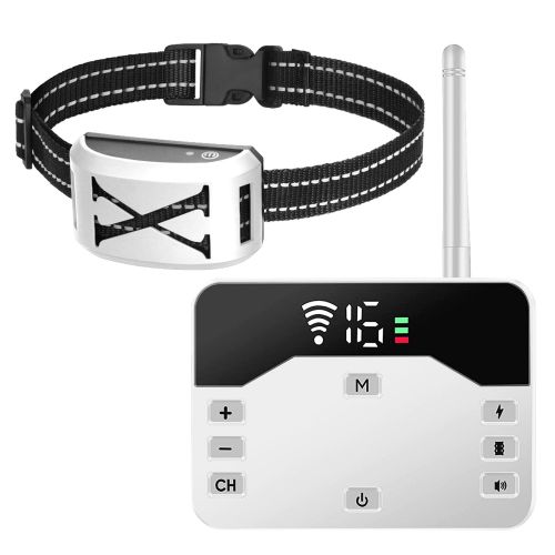 Wireless Electric Dog Fence Waterproof Pet Shock Boundary Containment System Electric Training Collar for Small Medium Large Dogs Wireless Electric Dog Fence Waterproof Pet Shock Boundary Containment System Electric Training Collar for Small Medium Large Dogs